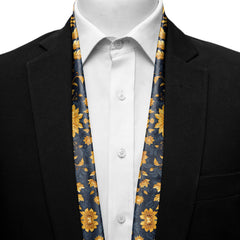 ORNATE DAMASK SILK MEN SCARF - PREMIUM COLLECTION