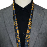 ORNATE DAMASK SILK MEN SCARF - PREMIUM COLLECTION