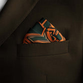 GREEN CELTIC SILK POCKET SQUARES