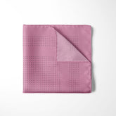 PINK DOT SILK POCKET SQUARE