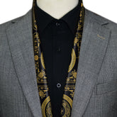 GOLDEN BAROQUE MEN SCARF - PREMIUM COLLECTION