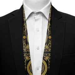 GOLDEN BAROQUE MEN SCARF - PREMIUM COLLECTION