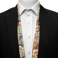 BIRDS COLLAGE MEN SCARF - PREMIUM COLLECTION