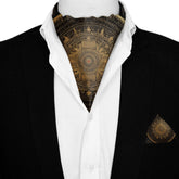 KALPA SILK ASCOT AND POCKET SQUARE SET – PREMIUM COLLECTION