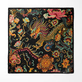 JAPANESECULTURE SILK ASCOT AND POCKET SQUARE SET – PREMIUM COLLECTION