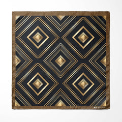 GATSBY SILK ASCOT AND POCKET SQUARE SET – PREMIUM COLLECTION