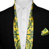 CHINESE DRAGON MEN SCARF AND POCKET SQUARE SET – PREMIUM COLLECTION