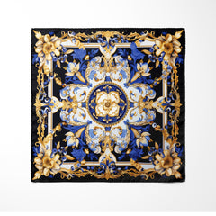 Silk Pocket Square | Men's Pocket Squares | Black Wolf