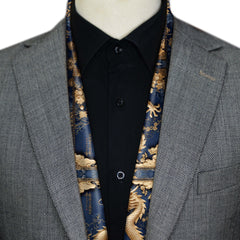 GOLD DRAGON MEN SCARF - PREMIUM COLLECTION