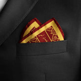 URDU AURA SILK POCKET SQUARE