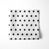 SNOW WHITE POLKA DOTS SILK POCKET SQUARE
