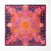 OLIVER MICHAEL SILK ASCOT WITH LAPEL PIN AND POCKET SQUARE