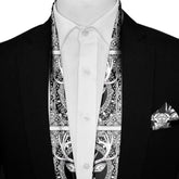 DEER HEAD MEN SCARF AND POCKET SQUARE SET – PREMIUM COLLECTION