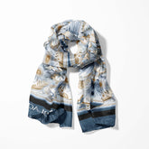 LUXURY ARABIC MEN SCARF AND POCKET SQUARE SET – PREMIUM COLLECTION