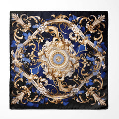 VICTORIAN FLORAL SILK POCKET SQUARES