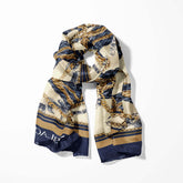 NEW BELT CHAIN MEN SCARF AND POCKET SQUARE SET – PREMIUM COLLECTION