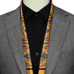 MARIGOLD BLOOM MEN SCARF - PREMIUM COLLECTION