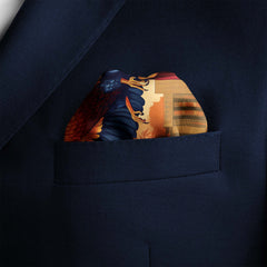 AWAKENING SILK POCKET SQUARE
