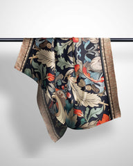 MUGHAL ART SILK WOMEN SCARF – PREMIUM COLLECTION