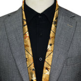 CRANE BIRDS MEN SCARF - PREMIUM COLLECTION