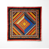 Silk Pocket Square | Men's Pocket Square | Black Wolf