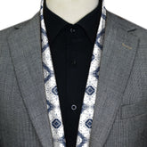 GEOMETRIC ABSTRACT MEN SCARF - PREMIUM COLLECTION