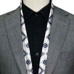 GEOMETRIC ABSTRACT MEN SCARF - PREMIUM COLLECTION