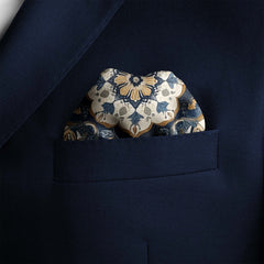 FLORAL SPRING SILK POCKET SQUARE