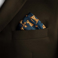 LUXURY ETHNIC SILK POCKET SQUARES