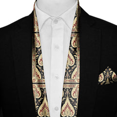 IKAT ETHNIC MEN SCARF AND POCKET SQUARE SET – PREMIUM COLLECTION