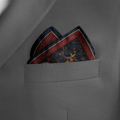 SOLARE SILK POCKET SQUARE