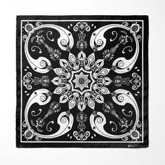 BEED DESIGN SILK ASCOT AND POCKET SQUARE SET – PREMIUM COLLECTION