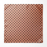 CORAL SAND POLKA DOTS SILK POCKET SQUARE