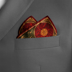 SOLARIS SILK POCKET SQUARE