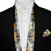 ALELUIA MEN SCARF AND POCKET SQUARE SET – PREMIUM COLLECTION