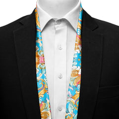 ELEGANCE COLORFUL FLORAL MEN SCARF- PREMIUM COLLECTION