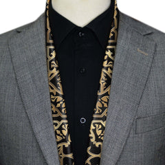ARABIC FLORAL MEN SCARF - PREMIUM COLLECTION