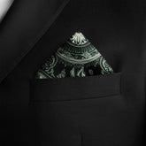 LUXURY MANDALA SILK POCKET SQUARE