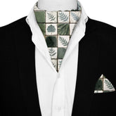 SIDRONS SILK ASCOT AND POCKET SQUARE SET – PREMIUM COLLECTION