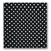 BLACK SMALL POLKA DOTS SILK ASCOT AND POCKET SQUARE SET – PREMIUM COLLECTION