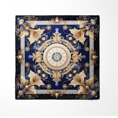CLASSIC BAROQUE SILK POCKET SQUARE
