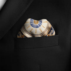 CLASSIC BAROQUE SILK POCKET SQUARE