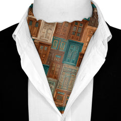 BAAB SILK ASCOT AND POCKET SQUARE SET – PREMIUM COLLECTION