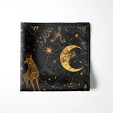 DEER SUN SILK POCKET SQUARE
