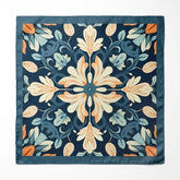 Floral Pocket Square | Men's Pocket Square | Black Wolf