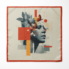AWAKENING SILK POCKET SQUARE