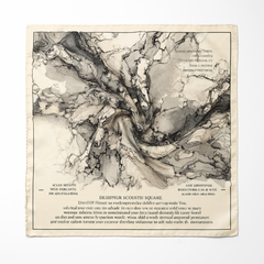 MARBLIS SILK POCKET SQUARE