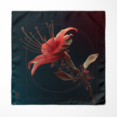 FLAREBLOOM SILK POCKET SQUARE