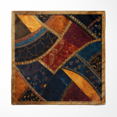 MOSAICO SILK ASCOT AND POCKET SQUARE SET – PREMIUM COLLECTION