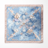 CORALIA SILK ASCOT AND POCKET SQUARE SET – PREMIUM COLLECTION